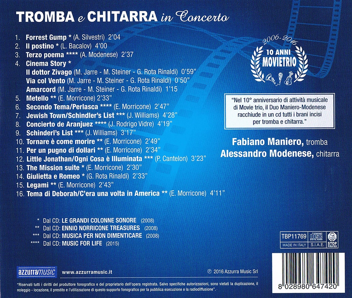 tromba e chitarra cd 