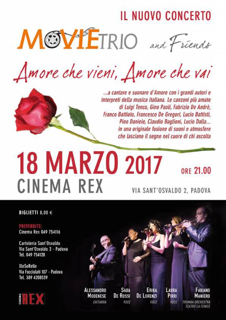 Concerto &quot;Amore che vieni, amore che vai&quot;