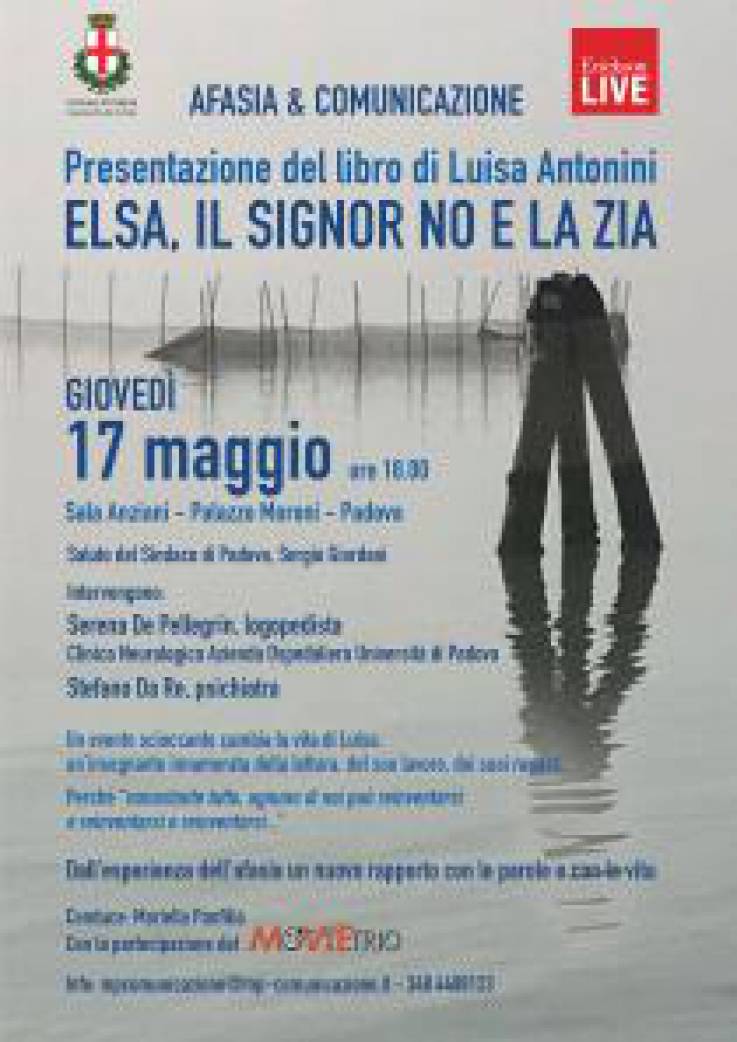 presentazione del libro &#039;ELSA, IL SIGNOR NO E LA ZIA&#039; di Luisa Antonini