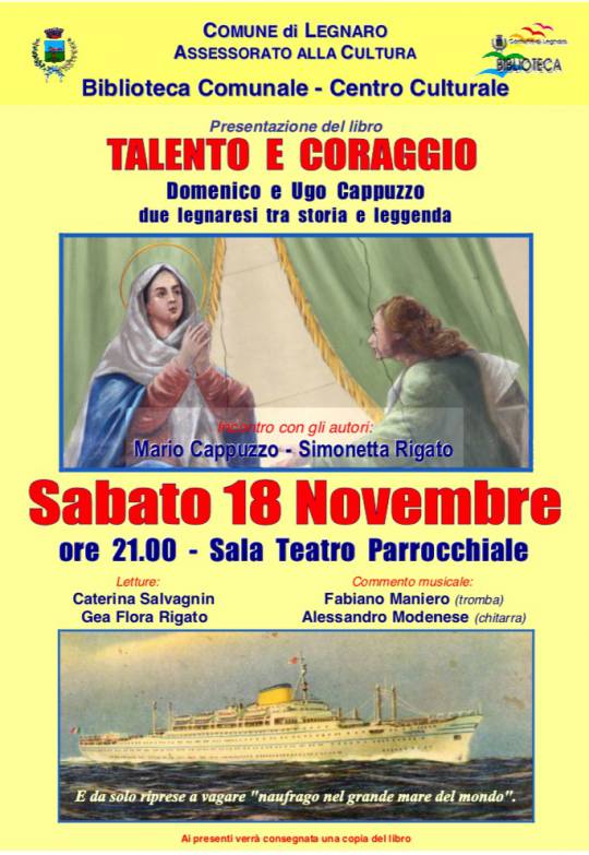 Fabiano Maniero &amp; Alessandro Modenese - commenti musicali per la presentazione del libro &#039;talento e coraggio&#039;